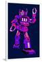 Purple Robot-Lantern Press-Framed Art Print