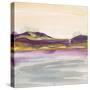 Purple Rock Dawn I Gold-Chris Paschke-Stretched Canvas