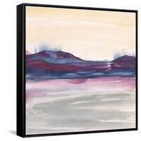 Purple Rock Dawn I-Chris Paschke-Framed Stretched Canvas