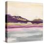 Purple Rock Dawn II Gold-Chris Paschke-Stretched Canvas