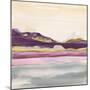 Purple Rock Dawn II Gold-Chris Paschke-Mounted Art Print