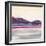 Purple Rock Dawn II-Chris Paschke-Framed Art Print