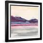 Purple Rock Dawn II-Chris Paschke-Framed Art Print