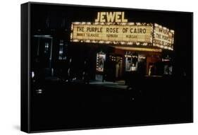 PURPLE ROSE OF CAIRO, 1985 directed by WOOD Y ALLEN (photo)-null-Framed Stretched Canvas
