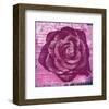 Purple Rose-Anna Flores-Framed Art Print