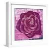 Purple Rose-Anna Flores-Framed Art Print