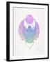 Purple Scarab-Cat Coquillette-Framed Art Print