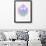 Purple Scarab-Cat Coquillette-Framed Art Print displayed on a wall