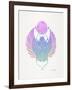 Purple Scarab-Cat Coquillette-Framed Art Print