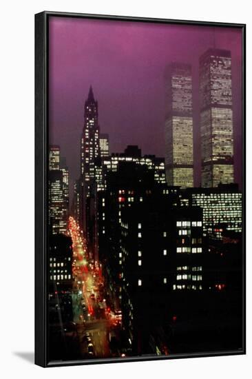 Purple Skies-Geoffrey Clifford-Framed Mini Poster