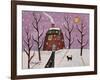 Purple Sky 2-Karla Gerard-Framed Giclee Print