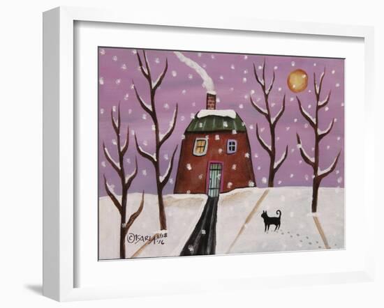 Purple Sky 2-Karla Gerard-Framed Giclee Print