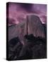 Purple Sky over Half Dome-Jim Zuckerman-Stretched Canvas
