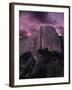 Purple Sky over Half Dome-Jim Zuckerman-Framed Photographic Print