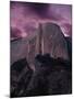 Purple Sky over Half Dome-Jim Zuckerman-Mounted Photographic Print