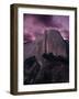 Purple Sky over Half Dome-Jim Zuckerman-Framed Photographic Print