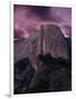 Purple Sky over Half Dome-Jim Zuckerman-Framed Photographic Print