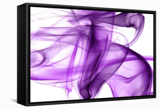 Purple Smoke-Nneirda-Framed Stretched Canvas