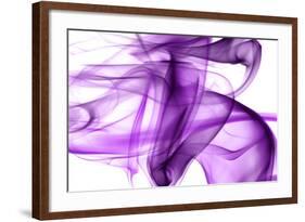 Purple Smoke-Nneirda-Framed Art Print