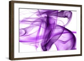 Purple Smoke-Nneirda-Framed Art Print