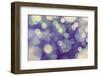 Purple Spotted Background-Saiva-Framed Photographic Print