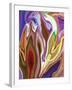 Purple Spring 2-Rabi Khan-Framed Art Print