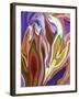 Purple Spring 2-Rabi Khan-Framed Art Print