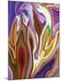 Purple Spring 2-Rabi Khan-Mounted Art Print