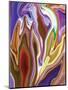 Purple Spring 2-Rabi Khan-Mounted Art Print