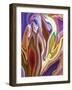 Purple Spring 2-Rabi Khan-Framed Art Print