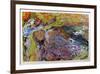 Purple Strokes-Rita Asfour-Framed Collectable Print