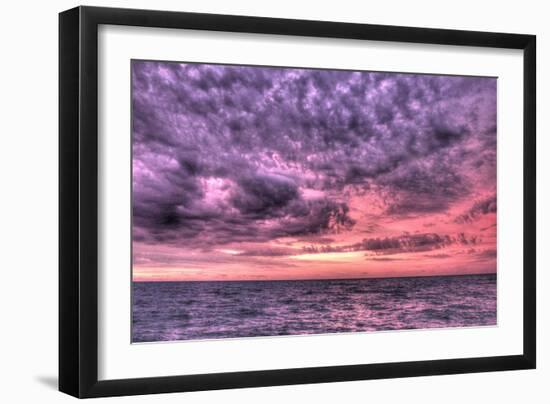 Purple Sunrise-Robert Goldwitz-Framed Photographic Print