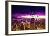 Purple Sunset-Philippe Hugonnard-Framed Giclee Print