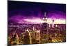 Purple Sunset-Philippe Hugonnard-Mounted Giclee Print