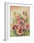 Purple Tulips II-Gwendolyn Babbitt-Framed Art Print