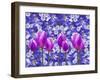 Purple Tulips-Ata Alishahi-Framed Giclee Print