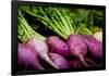 Purple Turnips Fresh Produce Photo Poster Print-null-Framed Poster