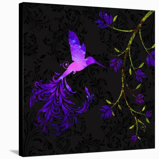 Purple Twilight-Tina Lavoie-Stretched Canvas