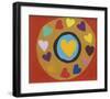 Purple Valentine, Undated-Terry Frost-Framed Giclee Print