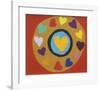 Purple Valentine, Undated-Terry Frost-Framed Giclee Print