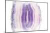 Purple Watercolor Agate II-Susan Bryant-Mounted Art Print