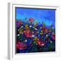 Purple Wild Flowers-Pol Ledent-Framed Art Print