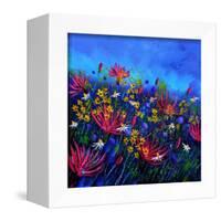 Purple Wild Flowers-Pol Ledent-Framed Art Print