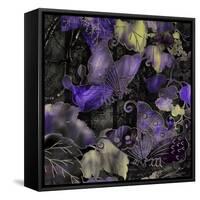 Purple Wings-Mindy Sommers-Framed Stretched Canvas