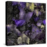 Purple Wings-Mindy Sommers-Stretched Canvas