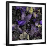 Purple Wings-Mindy Sommers-Framed Giclee Print