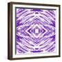 Purple with White Streaks-Deanna Tolliver-Framed Giclee Print