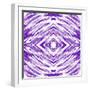 Purple with White Streaks-Deanna Tolliver-Framed Giclee Print