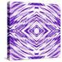 Purple with White Streaks-Deanna Tolliver-Stretched Canvas