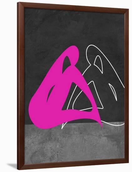 Purple Woman-Felix Podgurski-Framed Art Print